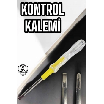 Test Cihazı Kontrol Kalemi Çift Başlıklı Şeffaf Elektrik Testi