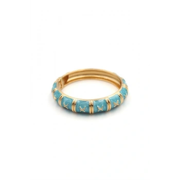 TF Sim Mineli Bilezik - Mavi