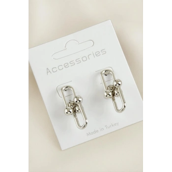 Tfny Yeni Sezon Metal Küpe