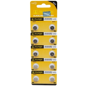 TIANQIU AG3 LR41 ALKALİN SAAT PİLİ 10LU PAKET *OXFORD (4887)