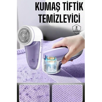 Tiftik Temizleme Makinesi Usb Şarjlı Tüy Toplayıcı Kablosuz
