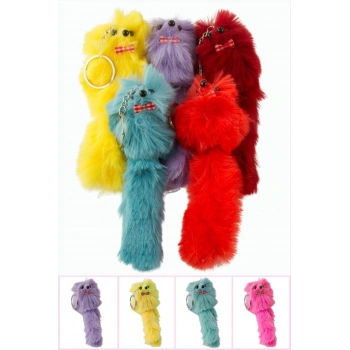 Tilki Peluş Çanta Anahtarlık
