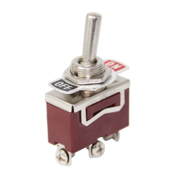 TOGGLE SWİTCH 3P ON-OFF-ON Ø12MM (IC-153) (4887)