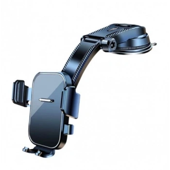 Torpido Üstü Vakumlu Araç Telefon Tutucu Ayarlanabilir Uzun Kollu