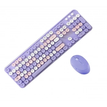 Tr Mofii Sweet Mor Klavye Mouse Set