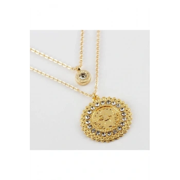 Tuğra Figürlü Yeni Sezon İkili Kolye