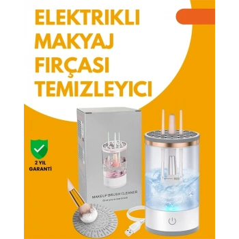 Tüm Makyaj Fırçalarıyla Uyumlu Derin Temizlik Makinesi