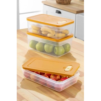 Tupper Model - Vakumlu - Mikrodalga Buzluk Saklama Kabı 3,8LT