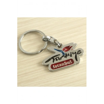 Türkiye Yazılı Metal Anahtarlık