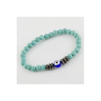 Turkuaz Hematit Doğaltaş Bileklik