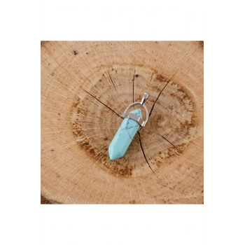 Turkuaz Point Kolye Ucu