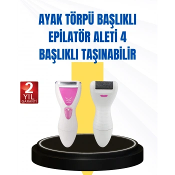 Tüy Temizleme Ve Cilt Bakım Cihazı