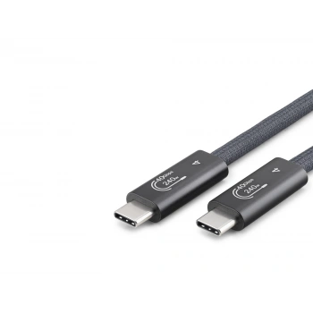 Type-C Usb4 40 Gbps 240W 8K 60 Hz Şarj Ve Data Kablosu 1 M Siyah HDX7886
