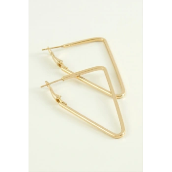 Üçgen Halka Küpe 5 cm