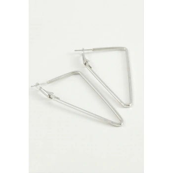 Üçgen Halka Küpe 6 cm