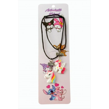 Unicorn Arkadaşlık Kolyeleri (Çift Kolye)