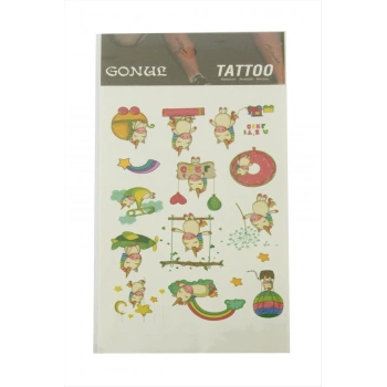 Unicorn Tattoo Dövme Sticker