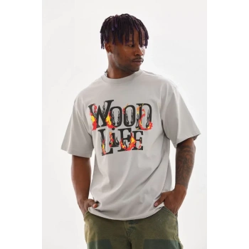 Unisex Baskılı Oversize TShirt