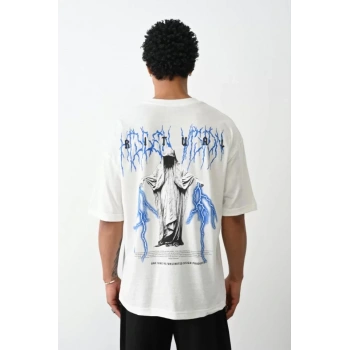 Unisex Baskılı Oversize TShirt