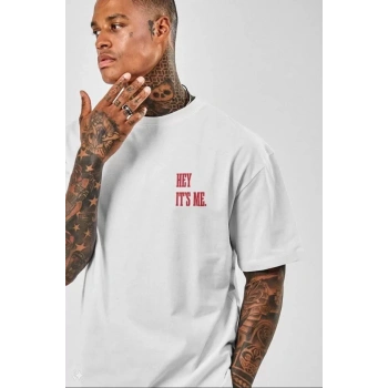 Unisex Baskılı Oversize TShirt