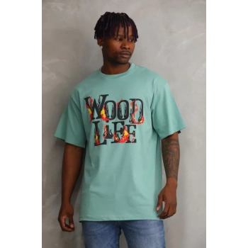 Unisex Baskılı Oversize TShirt