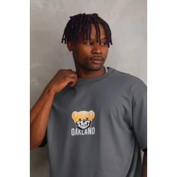 Unisex Baskılı Oversize TShirt