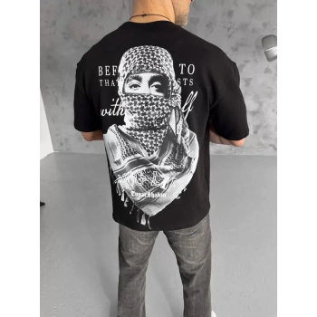 Unisex Baskılı Oversize TShirt