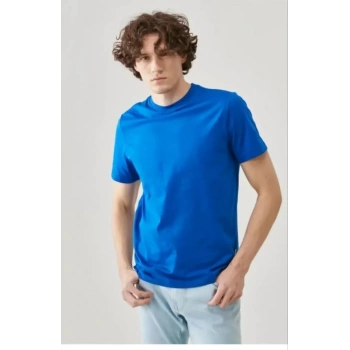 Unisex Düz Biskilet Yaka Oversize Tshirt