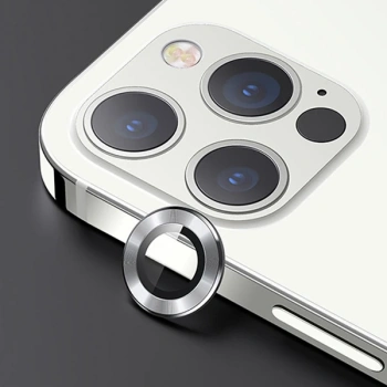 Usams İphone 12 Pro Max 3d Metal Çerçeveli Kamera Lens Koruyucu
