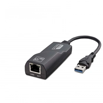 Usb 3.0 Ethernet Adaptör Gigabit Siyah HDX5265