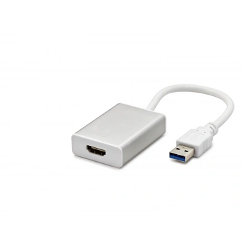 Usb 3.0 To Hdmi Dişi Görüntü Dönüştürücü 1080P 50/60 Hz - Beyaz HDX1287