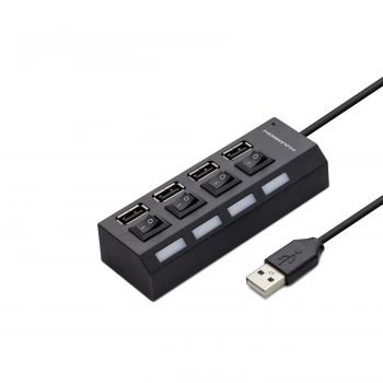 Usb Hub 4*Usb Siyah HDX7008