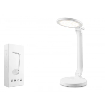 Usb Şarjlı Masa Lambası - Beyaz Q908-2