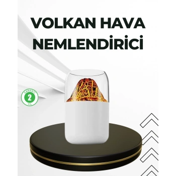 Usb Şarjlı Volkanik Tasarımlı Buhar Makinesi