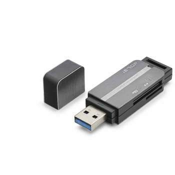 Usb Type-C 3.2 Gen1 Kart Okuyucu Sd Microsd 5 Gbps Gri HDX7054