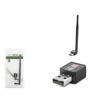 Usb Wifi Adaptör 150 Mbps - Siyah LV-UW02T