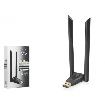 Usb Wifi Adaptör 600 Mbps Ac Dual Band W166