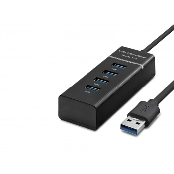 Usb3.0 Hub 3*Usb + Usb3.0 30Cm Siyah HDX7017