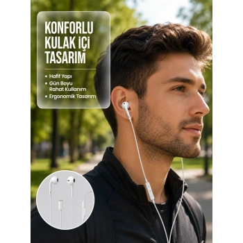 Uzaktan Kumandalı Mikrofonlu Mükemmel Ses Deneyimi Kulaklık Yeni Nesil