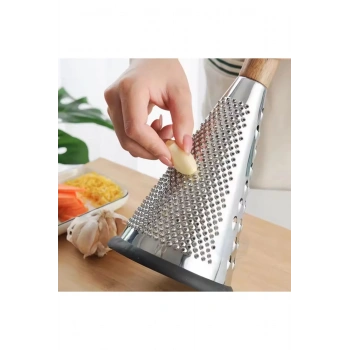 Uzun Bambu Saplı Çelik Rende -RND01