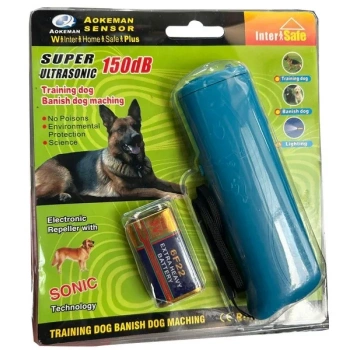 Uzun Menzilli Köpek Kovucu Savunma ve Eğitici Ses Cihazı 150 DB