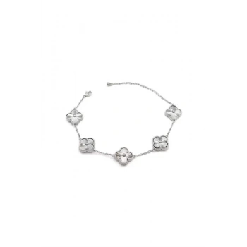 VC Yonca Bileklik - Gümüş
