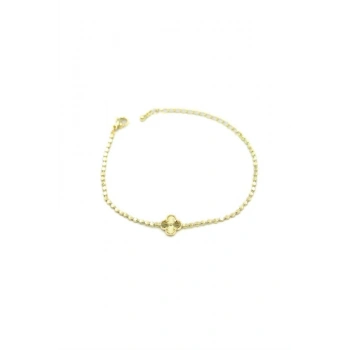 VC Yonca Ezme Bileklik - Altın