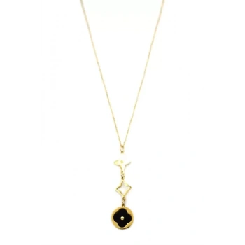 Vc Yonca Kolye - Altın