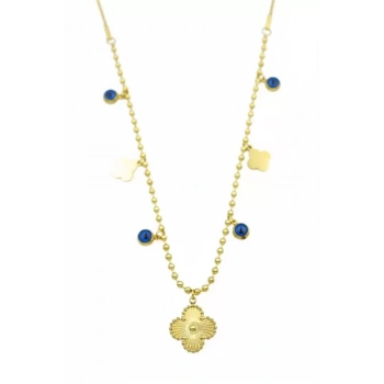 Vc Yonca Kolye - Altın