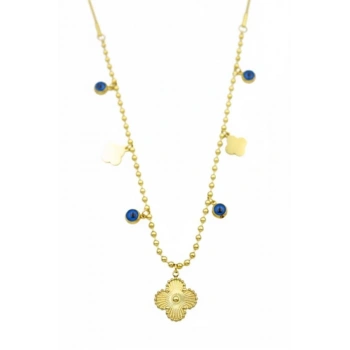 Vc Yonca Kolye - Altın