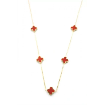 Vc Yonca Kolye - Bordo