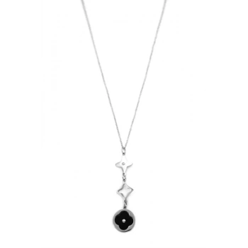 Vc Yonca Kolye - Gümüş