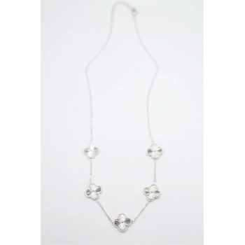 Vc Yonca Kolye - Gümüş