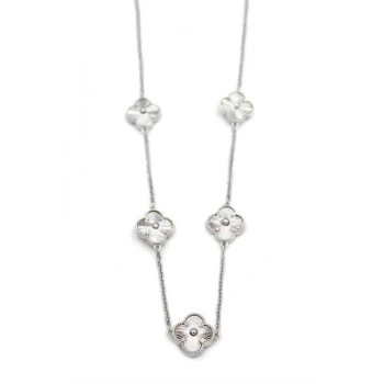 Vc Yonca Kolye - Gümüş